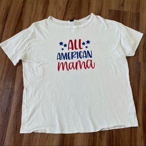 Wild Fable All American Mama Tee
